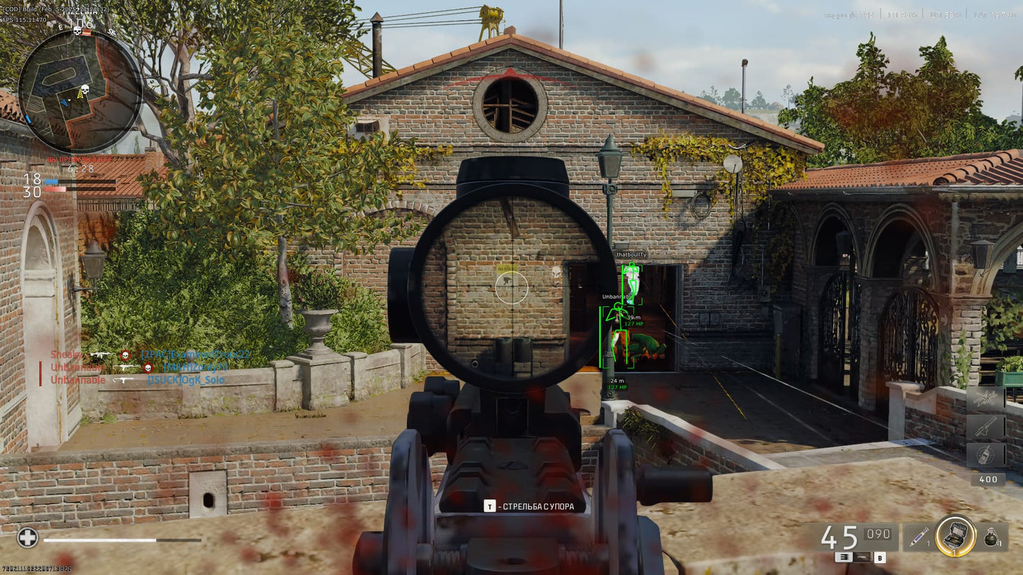 Cheat HYPER VISOR for COD:BO6 - WARZONE